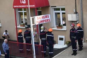 Le Monastier-sur-Gazeille : Yannick Charruel succède à Raymond Chaussende à la tête des pompiers
