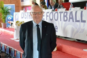 Raymond Fournel, président du District de foot de la Haute-Loire||