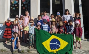 Riotord : les écoliers à l&#039;heure brésilienne