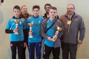 Trois sigolénois champions de la Haute-Loire de pétanque