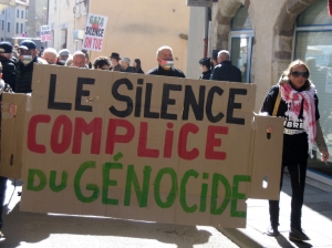 Brioude : un rassemblement pour dénoncer le silence autour du massacre à Gaza