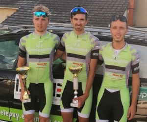 Cyclisme : une victoire de plus pour Quentin Rongère de l&#039;UC Puy-en-Velay