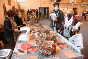 Bas-en-Basset : près de 50 exposants animent la foire gastronomique au gymnase
