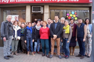 Puy-en-Velay : un local de campagne pour la liste d&#039;union de la gauche
