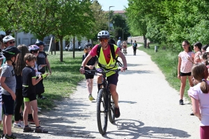 350 écoliers de Haute-Loire ont participé à la 3e édition du P&#039;tit Tour à vélo à Brives-Charensac