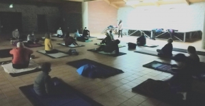 Raucoules : une séance de yoga pour accompagner &quot;La Nuit Labyrinthe&quot;