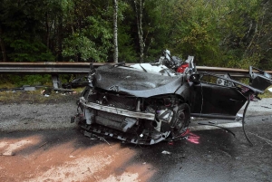 Deux morts lundi matin dans un accident de la route au col de Fix-Saint-Geneys