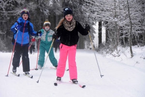 Queyrières : le mardi, c&#039;est leçon de ski pour les écoliers