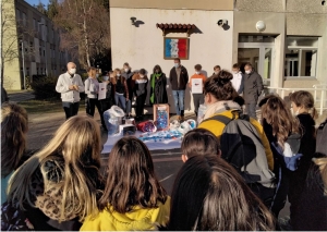 Les collégiens du Chambon-sur-Lignon engagés dans une action écologique et solidaire