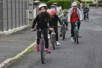 Retournac : les écoliers passent leur permis vélo