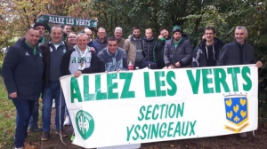 Yssingeaux : les supporters de l&#039;ASSE ravis du déplacement à Nantes