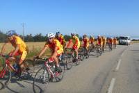 Le Cyclo Club de Monistrol-sur-Loire sur le toit de la Haute-Loire