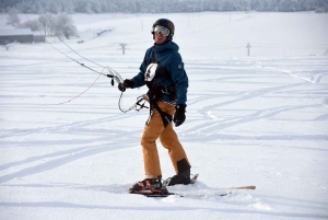 Le Mézenc aussi réputé pour ses spots de snowkite