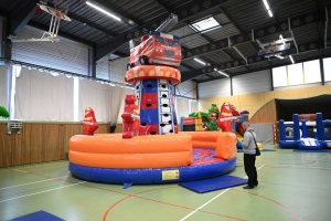 Saint-Didier-en-Velay : 7 structures gonflables installées ce week-end au gymnase