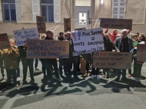 Les familles insistent : non à la fermeture d’un demi-poste à l’école publique de Polignac