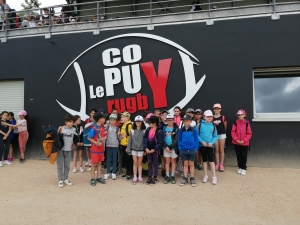 Les écoliers de l&#039;Agglo du Puy engagés dans le rugby avant la Coupe du Monde et les JO