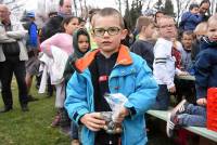 Saint-Agrève : une soixantaine d&#039;enfants à la chasse aux oeufs de Pâques
