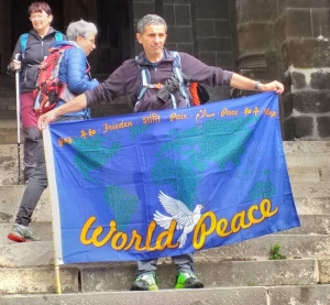 Bessamorel : Laurent Dolmazon a réussi son défi et sa marche de la paix