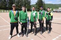 L&#039;équipe des Archers de la jeune Loire