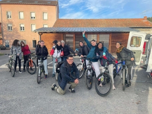Yssingeaux : rencontres avec les habitants et itinérance en vélo sur la Via Fluvia