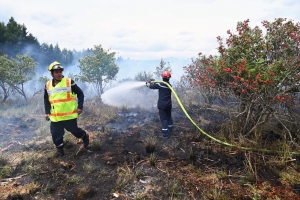 Le Mazet-Saint-Voy : 500 m2 de broussailles brûlés, 1 hectare menacé