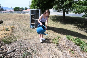 Monistrol-sur-Loire : les collégiens du Monteil cultivent un potager en permaculture