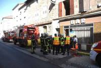Montfaucon-en-Velay : de la fumée s’échappe du fourneau d&#039;un ancien café