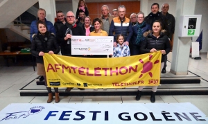 Sainte-Sigolène : plus de 5 800 € remis au Téléthon