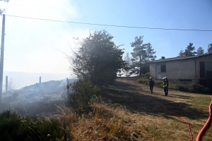 Le Chambon-sur-Lignon : près de 4 hectares détruits dans un incendie, plusieurs maisons sauvées (vidéo)