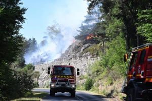 Le Chambon-sur-Lignon : près de 4 hectares détruits dans un incendie, plusieurs maisons sauvées (vidéo)