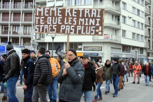 Réforme des retraites : une mobilisation proche du 5 décembre au Puy-en-Velay