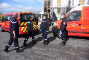 Fay-sur-Lignon : trois formations de pompiers cette semaine au centre de secours