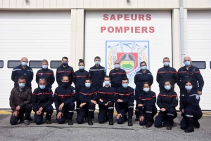 Fay-sur-Lignon : trois formations de pompiers cette semaine au centre de secours