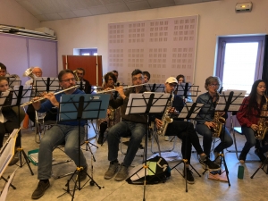 Bas-en-Basset : les musiciens de la Ligérienne répètent avant le concert de printemps