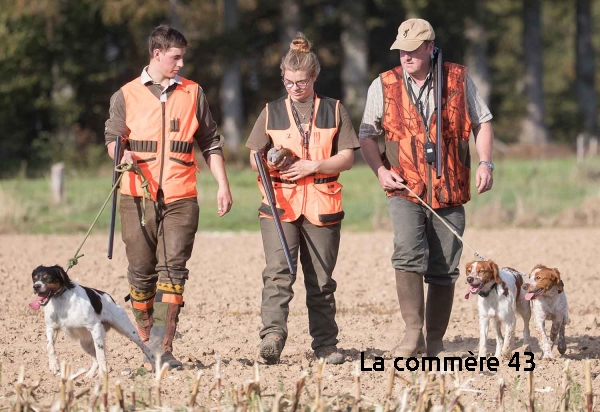 |Louis Garnier, président, Gilles Fombelle, directeur, et Hugues Giraud, technicien de la Fédération de chasse de la Haute-Loire.|||||||||||||