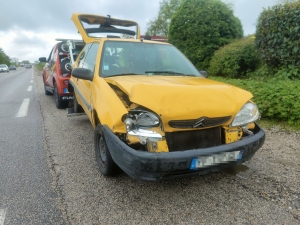 Trois voitures impliquées dans une collision en série entre Monistrol-sur-Loire et Bas-en-Basset