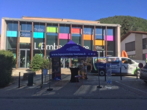 Un office de tourisme itinérant à la rencontre des touristes sur l’Agglo du Puy