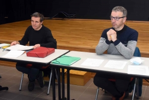 Jean-Luc Vocanson (à droite) succède à Alain Rascle à la présidence