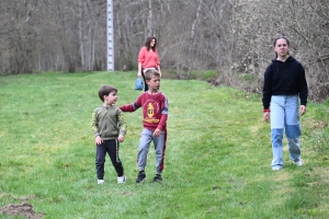 Sainte-Sigolène : 145 enfants ont chassé les oeufs de Pâques à Vaubarlet