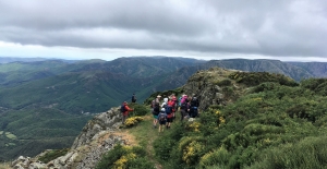 Cinq jours de randonnée en Aveyron pour le club monistrolien