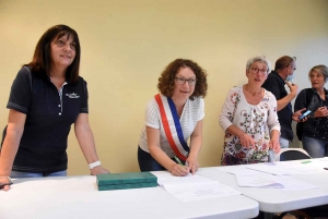 Patricia Goudard devient la première femme maire de Retournac