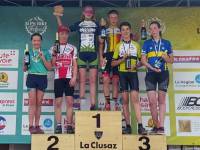 Cyclisme : Charlaine Merle sur la plus haute marche du podium à La Clusaz en VTT