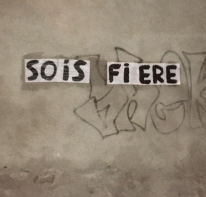 Yssingeaux : des messages collés en ville pour dénoncer les violences sexistes et sexuelles