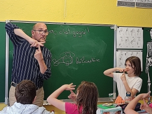 La Séauve-sur-Semène : la langue des signes s&#039;invite à l&#039;école