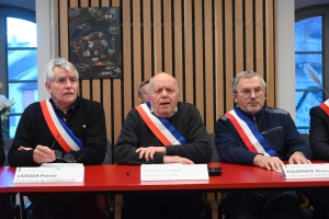 Pierre Liogier (Yssingeaux), Daniel Favier (Beaux) et Alain Fournier (Saint-Maurice-de-Lignon)