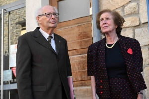 Serge Klarsfeld et sa soeur Georgette à jamais liés à Saint-Julien-Chapteuil