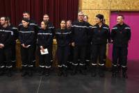 Saint-Julien-Chapteuil : seize pompiers mis à l&#039;honneur