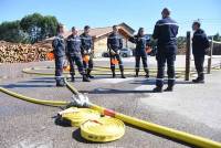 Dunières : dix jeunes sapeurs-pompiers s&#039;entraînent pour le concours national de manoeuvre