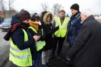Monistrol-sur-Loire : les Gilets jaunes sommés de quitter le rond-point de Chomette