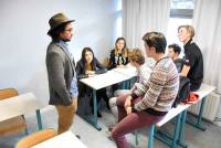 Monistrol-sur-Loire : les étudiants en droit viennent échanger avec les lycéens